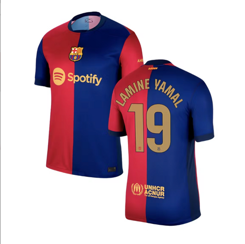 Child/Adult Soccer Jersey, Lamine Yamal, Barcelona, Jersey