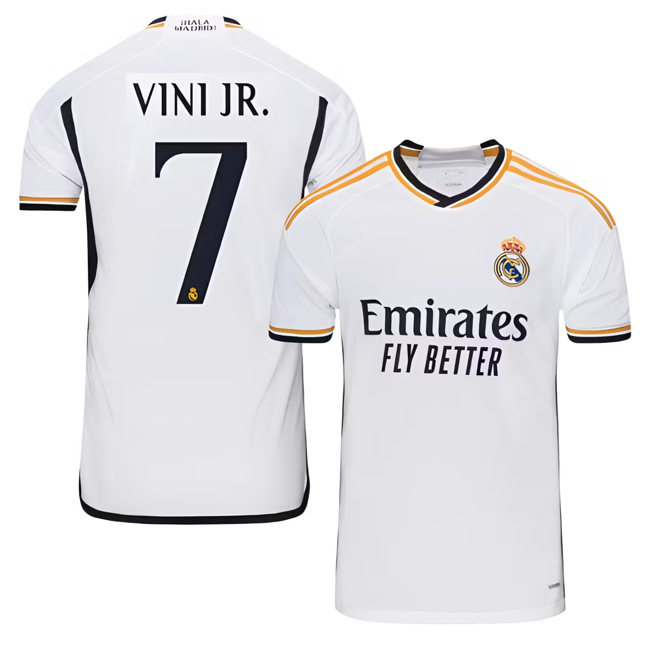 Kids and Adults Football Shirt, Vinicius Jr, Real Madrid (Home), Jersey