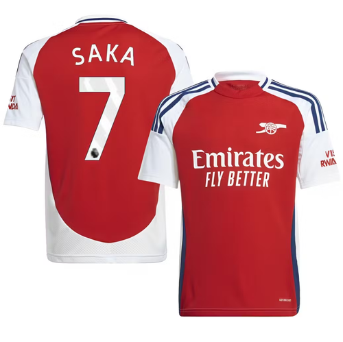 Children and adults football shirt, Bukayo Saka, Arsenal, Jersey