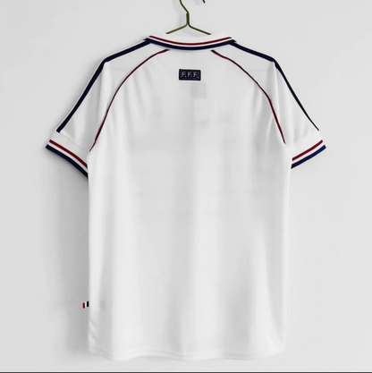 1998 France Away Shirt - Retro Player Edition