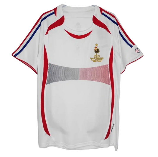 2006 France Away Shirt - Retro Player Edition