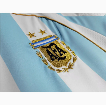 2006 Argentina Home Shirt - Throwback Retro Player Edition