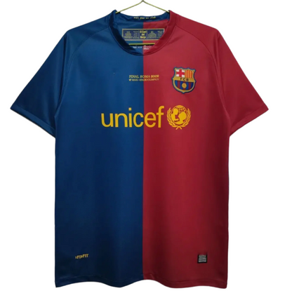 Barcelona Home Shirt 2008/09 - Retro Player Edition