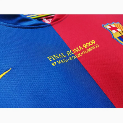 Barcelona Home Shirt 2008/09 - Retro Player Edition