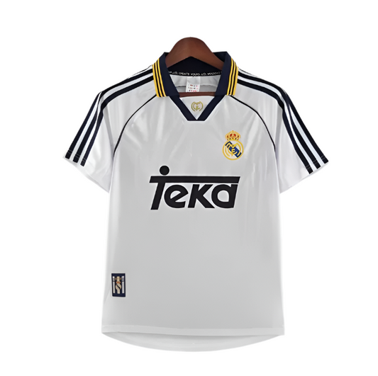 Real Madrid Retro Home Training Kit 1998-2000 - Player Version