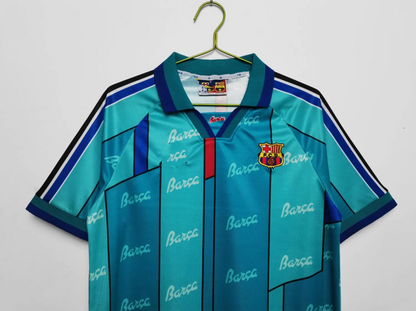 Barcelona Retro Away Kit 1995-1997 – Player Version