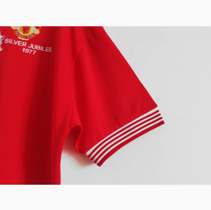 1977 Manchester United Hemmatröja – Throwback Retro Version