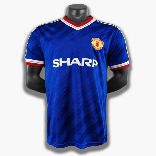 Manchester United Second Away Shirt from the 1986-1988 Season - Retro Version