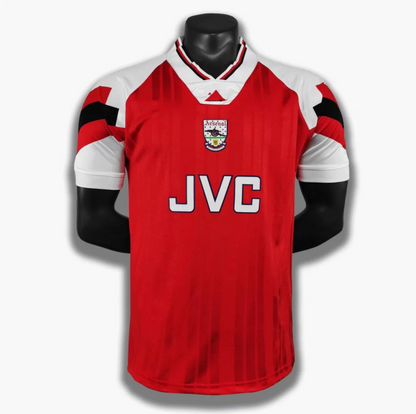 Arsenal Home Shirt from the 1992-1993 Season - Retro Player Version