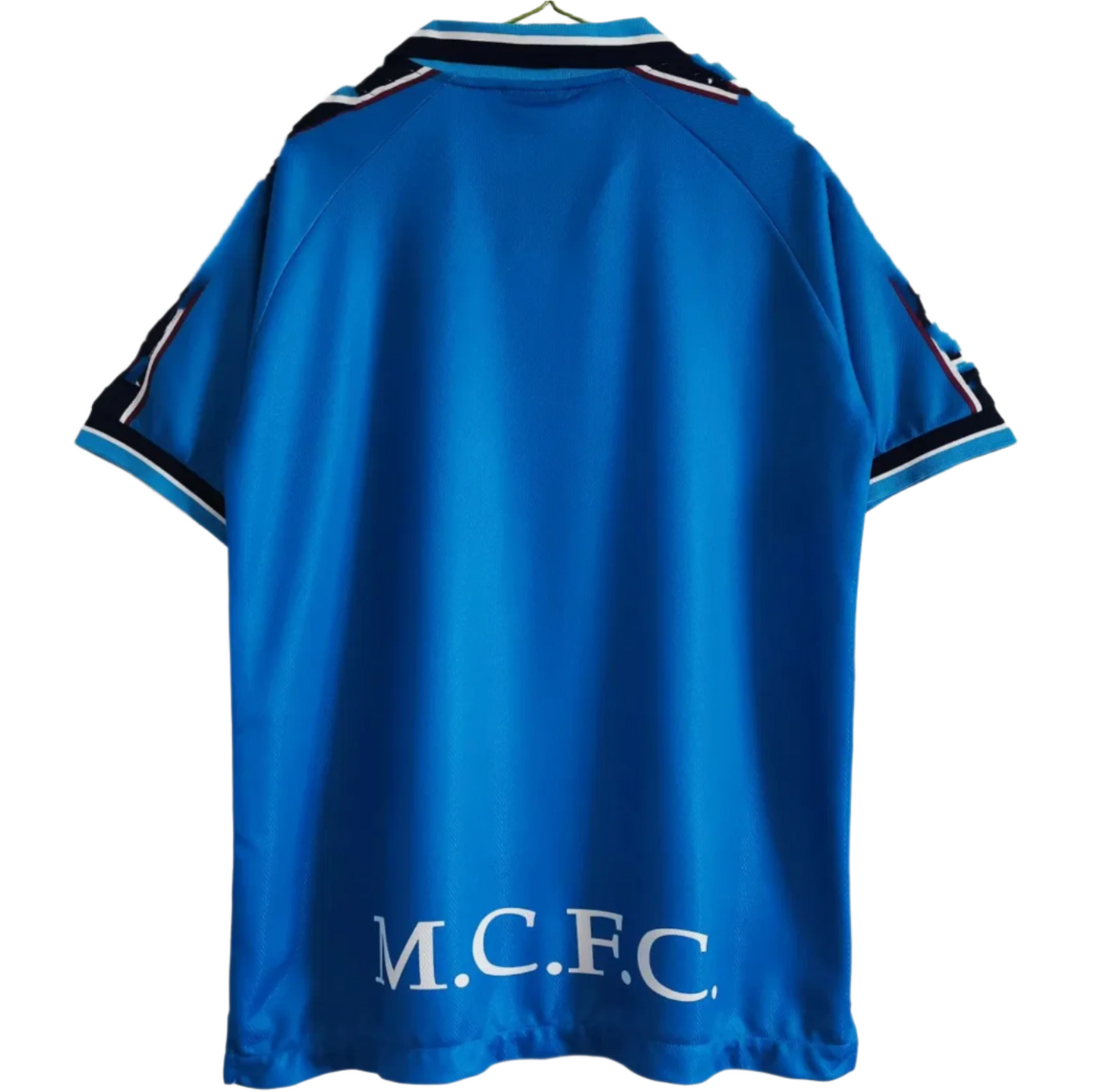 Manchester City Home Shirt from 1977-1998 Season - Retro Player Version