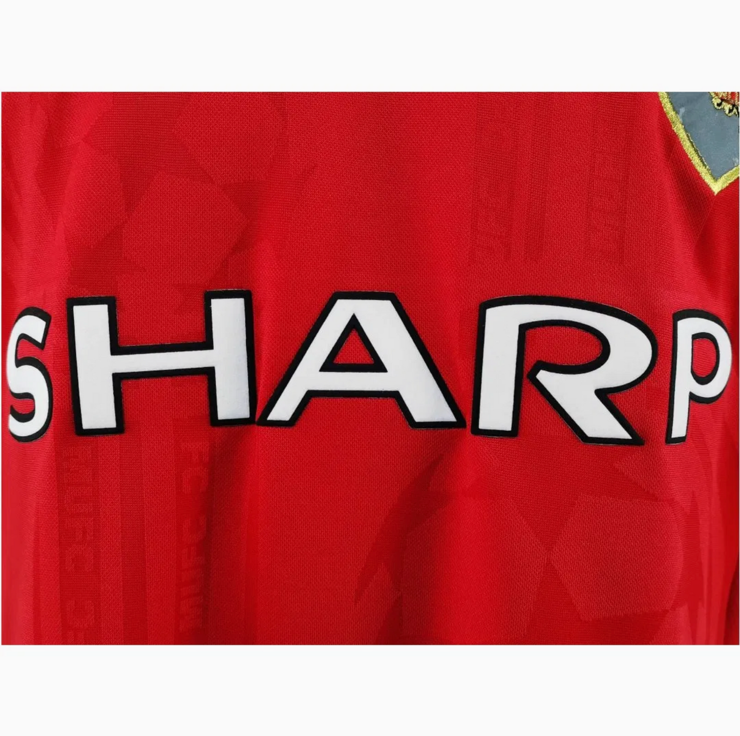 Manchester United Home Shirt from 1990 Season - Retro Player Version