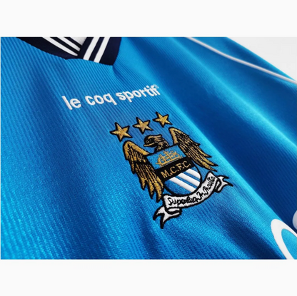 1999-2001 Manchester City Hemmatröja – Retro Player Version