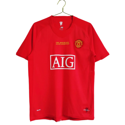 2007-2008 Manchester Hemmatröja – Retro Player Version