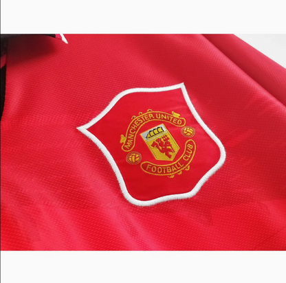 1994-1996 Manchester United Hemmatröja – Retro Version Long Sleeve