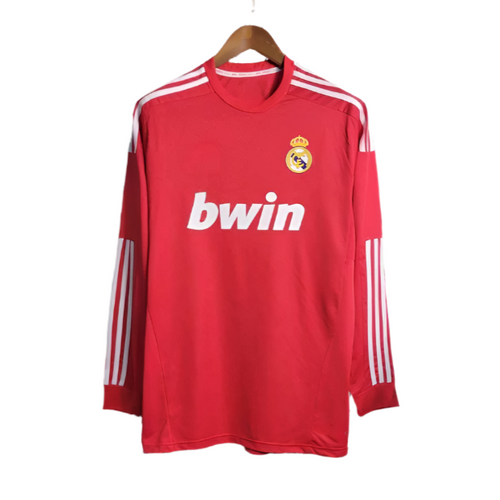 2011-2012 Real Madrid Second Away Shirt - Retro Long Sleeve Player Version