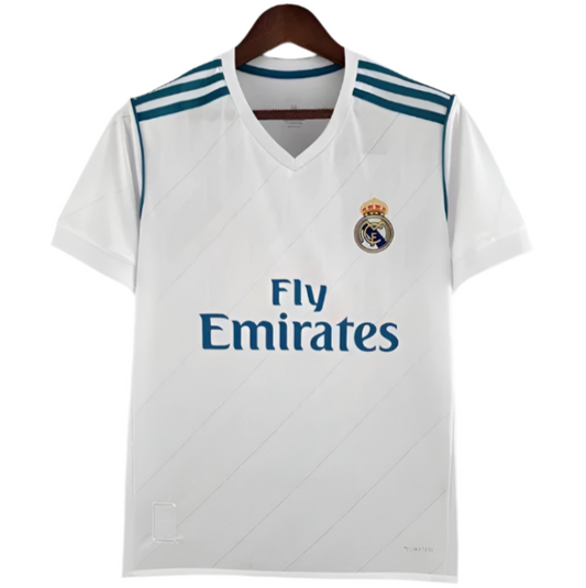 2017-2018 Real Madrid Home Shirt - Retro Player Version