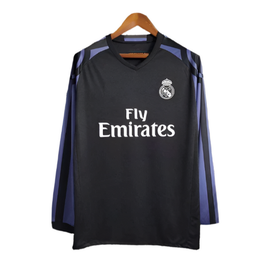 16-17 Real Madrid Retro Long Sleeve – Player Version