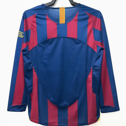 05/06 Barcelona Champions League Retro Long Sleeve – Player Version