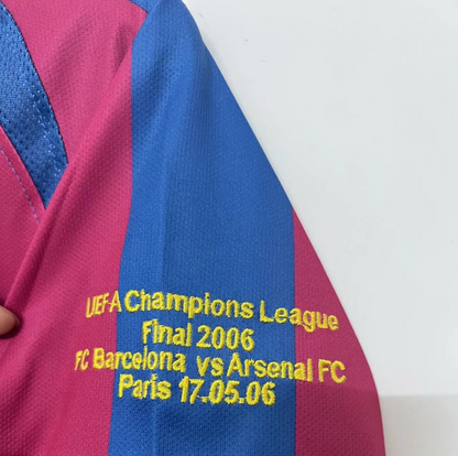 05/06 Barcelona Champions League Retro Long Sleeve – Player Version