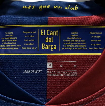 08/09 Barcelona Champions League Retro Long Sleeve – Player Version