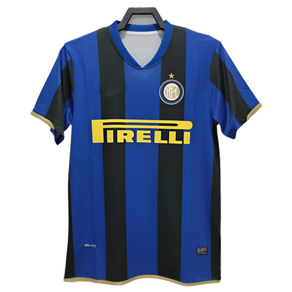 Inter Milan 2008/09 Retro Player Version Soccer Jersey