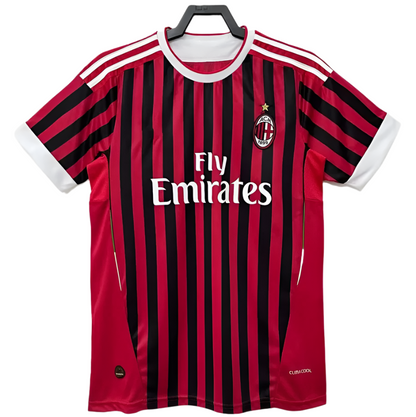 2011/12 AC Milan Home Retro Player Version Soccer Jersey