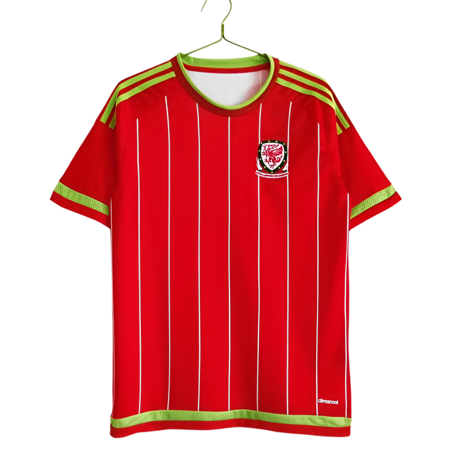 Wales 2015/16 Retro Football Jersey - Red Edition