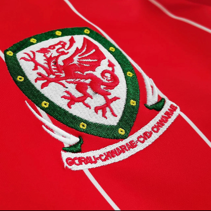 Wales 2015/16 Retro Football Jersey - Red Edition