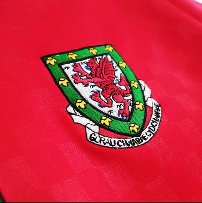 Wales 1996/98 Retro Football Jersey – Classic Edition