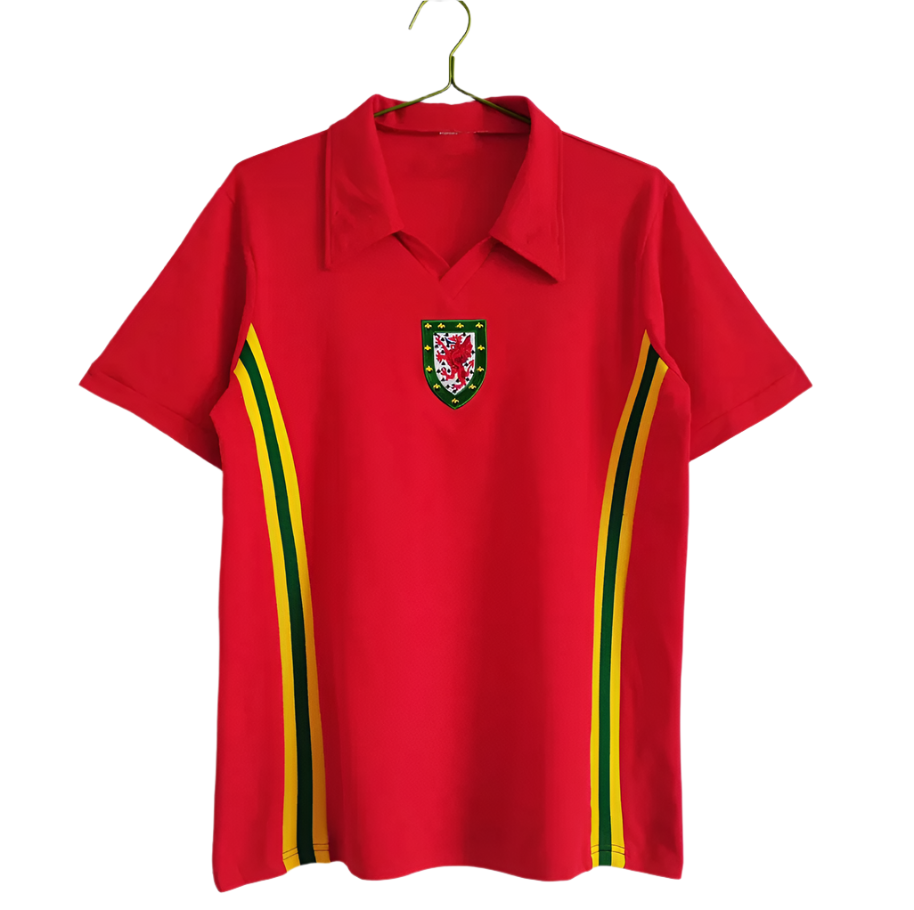 Wales 1976/79 Retro Home Football Jersey