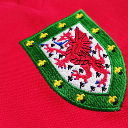 Wales 1976/79 Retro Home Football Jersey