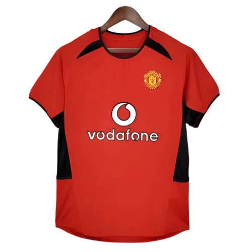 Manchester United 2002-2004 Home Shirt - Short Sleeve Retro Version