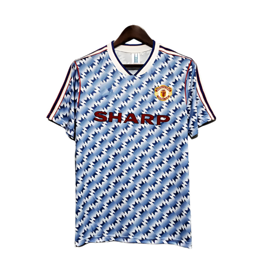 Manchester United Away Shirt Retro 1990/92