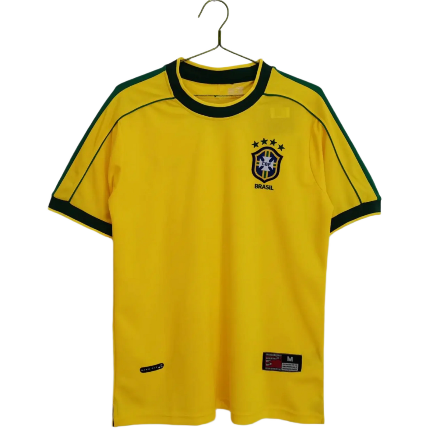 1998 Brazil Retro Soccer Jersey