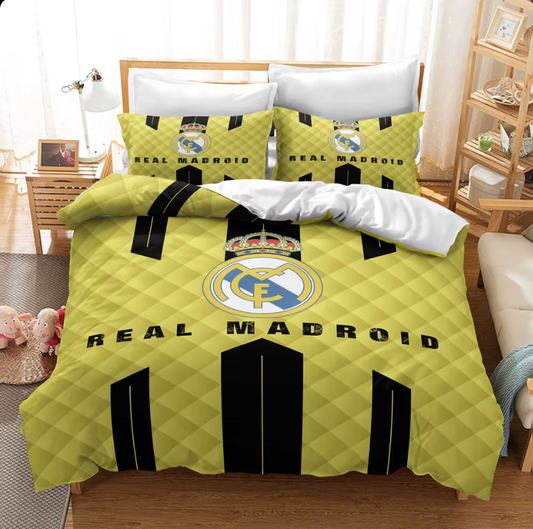 Real Madrid - Soccer Duvet Cover