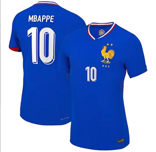 Kids/Adult Soccer Jersey, Mbappé, France, Jersey