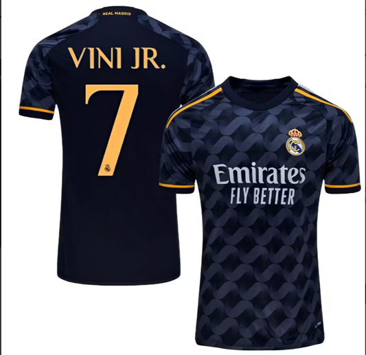 Kids/Adult Soccer Jersey, Vinicius Jr, Real Madrid (Away), Jersey 23-24