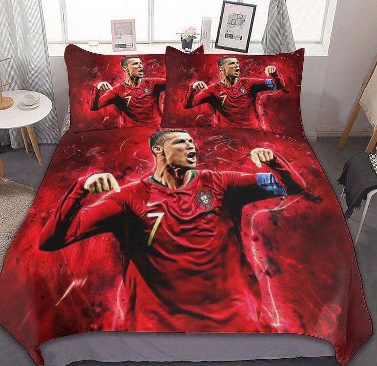 Ronaldo Portugal - Soccer Duvet Cover