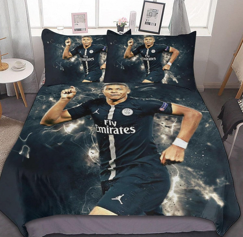 Mbappé PSG - Soccer Duvet Cover