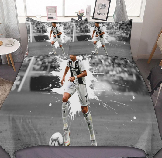 Ronaldo Juventus Legend - Soccer Duvet Cover