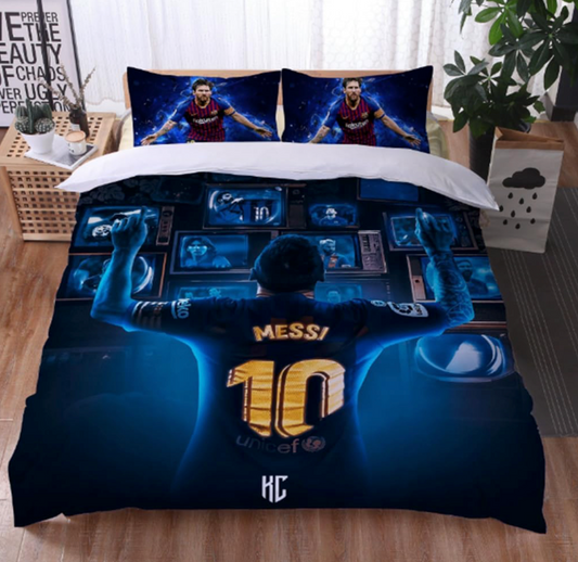 Messi Highlights - Soccer Duvet Cover