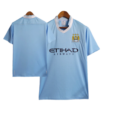 Manchester City Hemma 2011/12 Retro Tröja