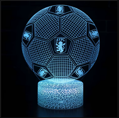 3D Football lamp