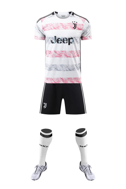 Barn/Vuxen Juventus Bortatröja – Striped Legacy Edition