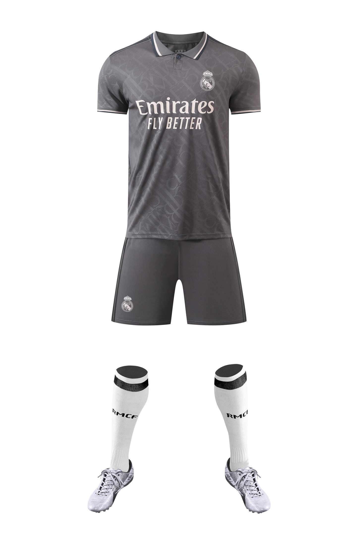 Kids/Adults Real Madrid - Gray Elegance Edition