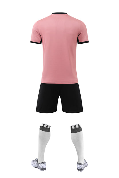 Child/Adult Paris Saint-Germain Second Away Shirt 24-25 - Pink &amp; Black