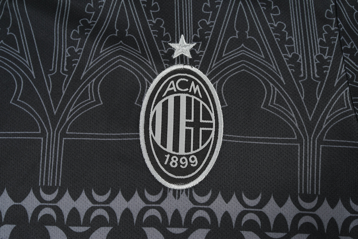 Barn/Vuxen AC Milan Bortatröja – Black Elegance Edition