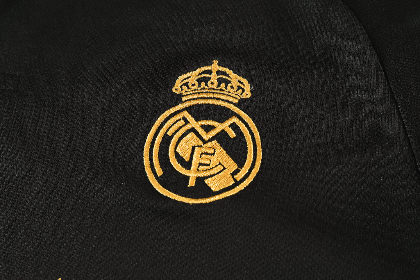 Child/Adult Real Madrid Away Shirt - Black Excellence Edition